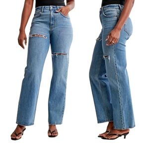 Abercrombie 90s Relaxed High Rise CurveLove